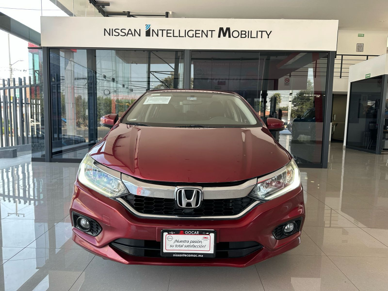 Honda City 4 pts. EX, L4, TA, a/ac. Aut., audio en volante, f. niebla, RA-16 2018