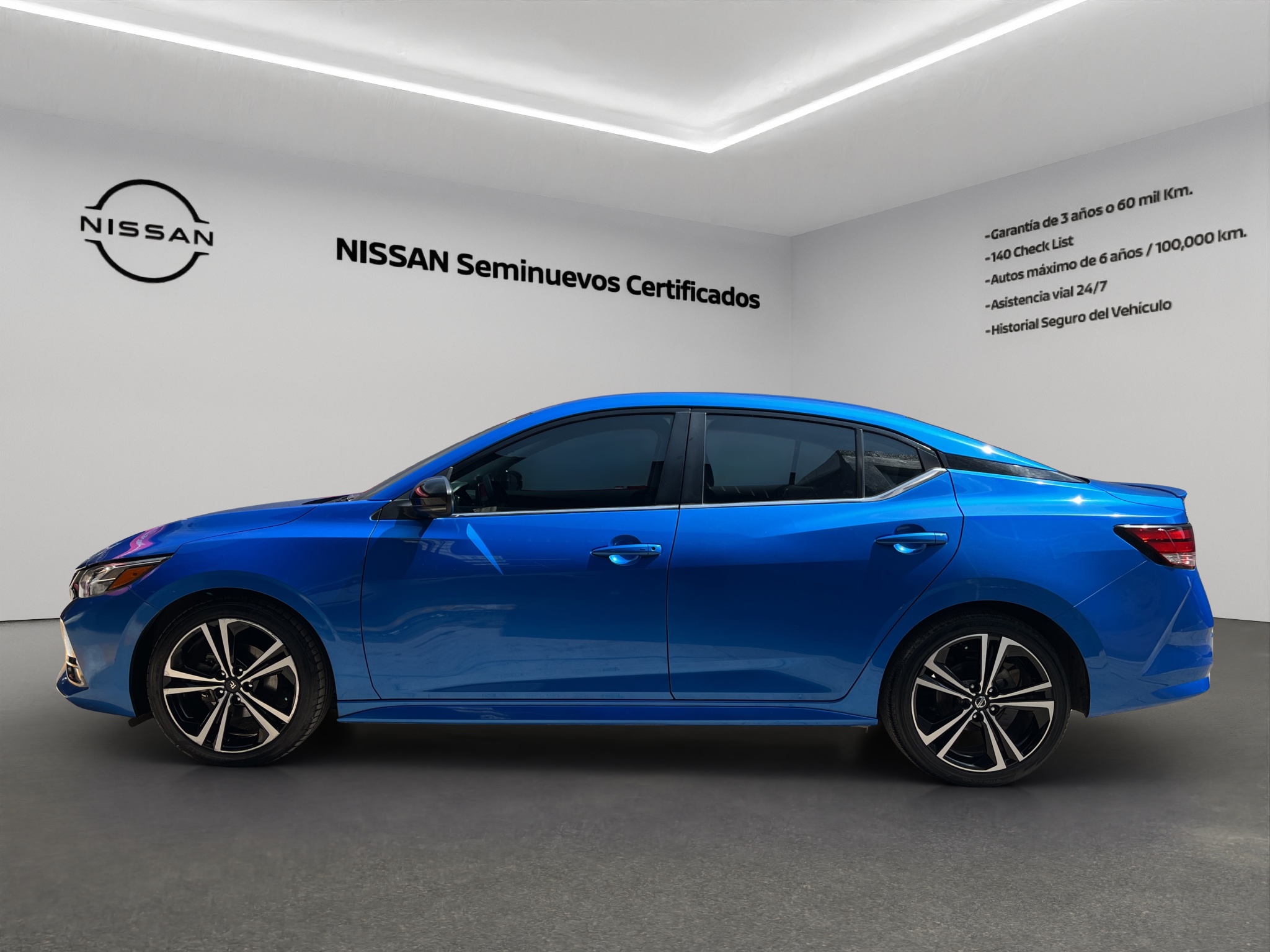 Nissan Sentra 4 pts. SR, TM6, a/ac., QC, s. Bose, f. led, RA-18 2021