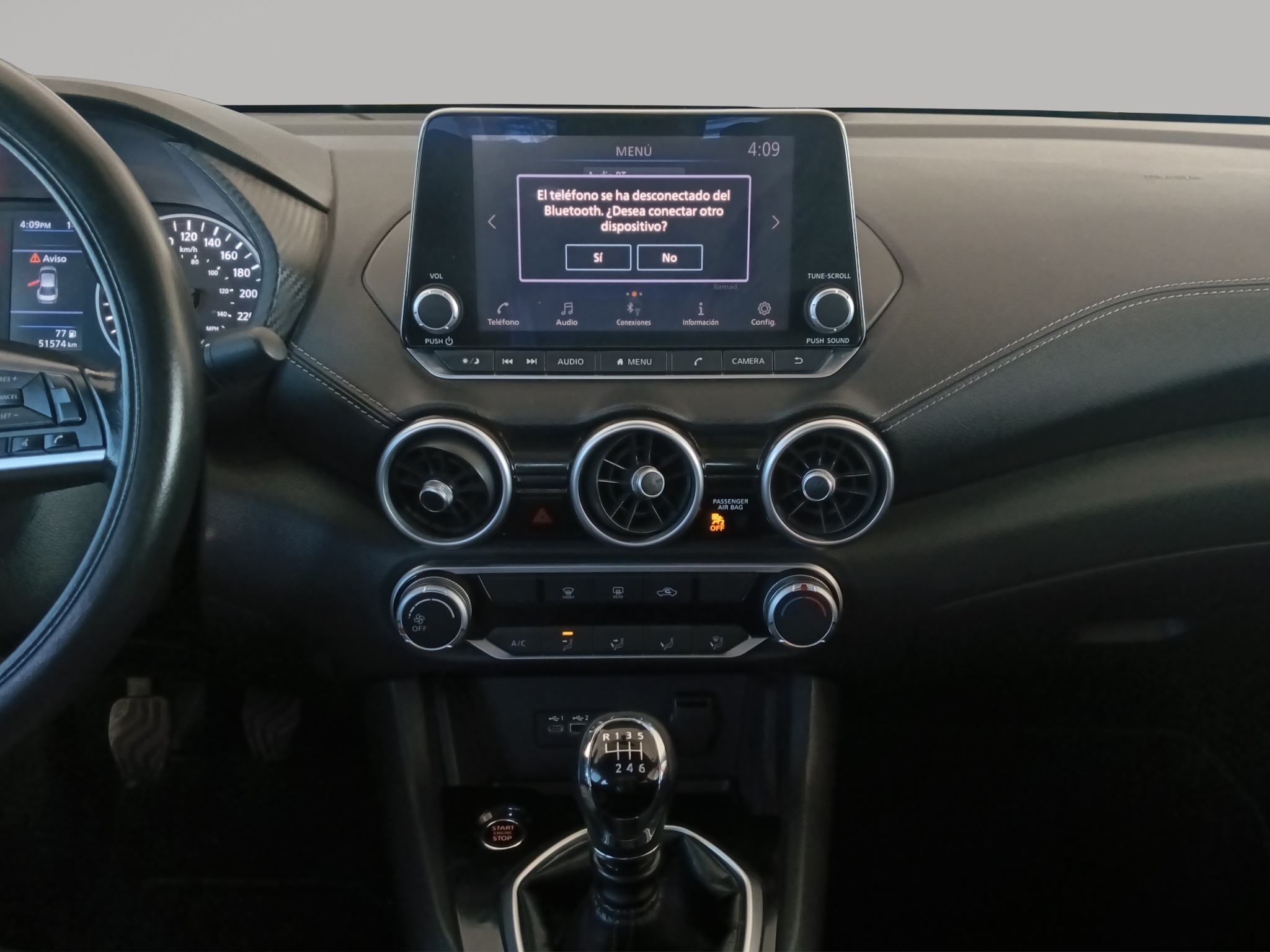 Nissan Sentra 4 pts. Advance, TM6, a/ac., f. niebla, RA-16 2023