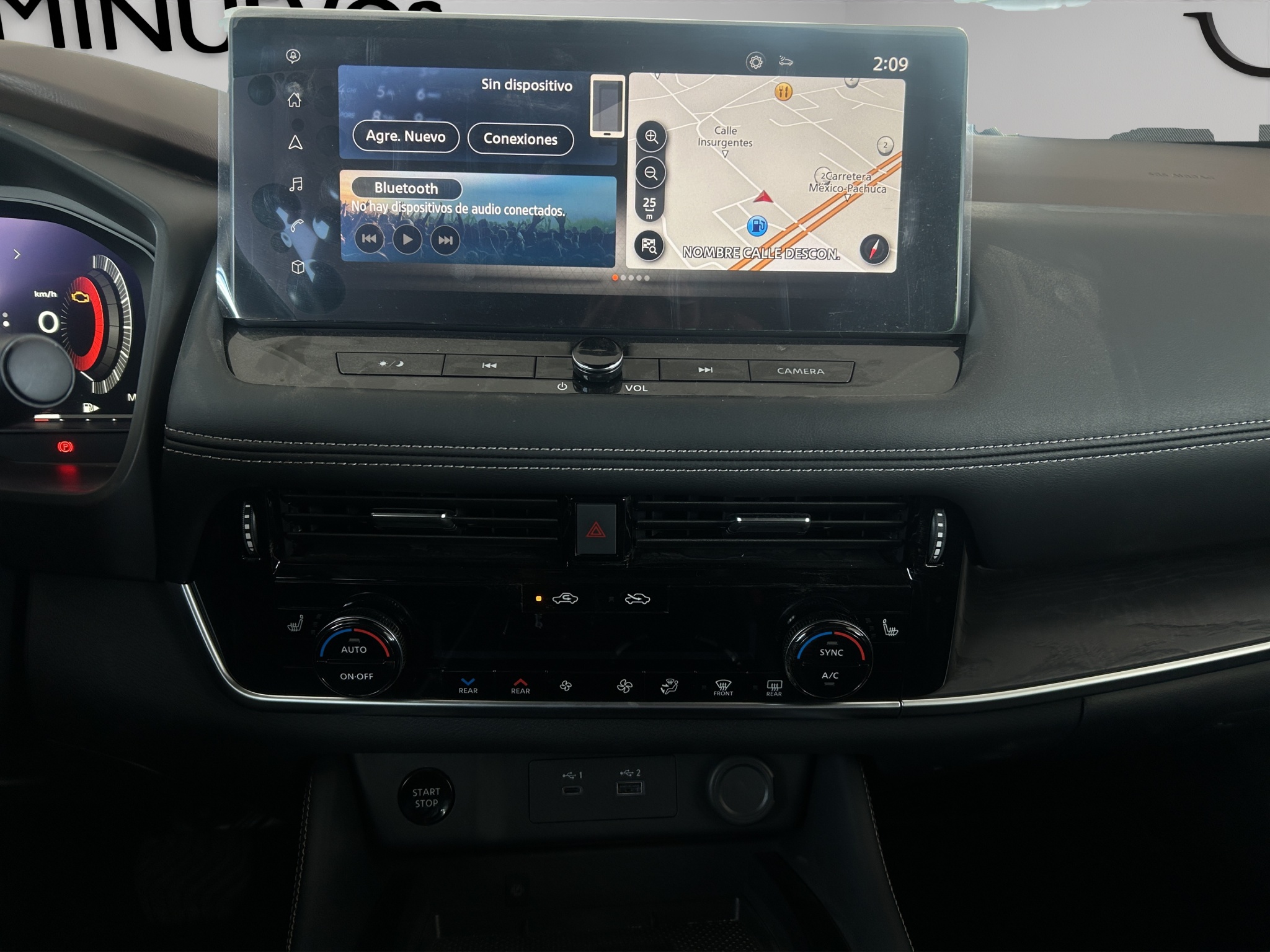 Nissan X-Trail  5 pts. Platinum Plus, TA, piel, QCP, GPS, ADAS, RA-19 2025