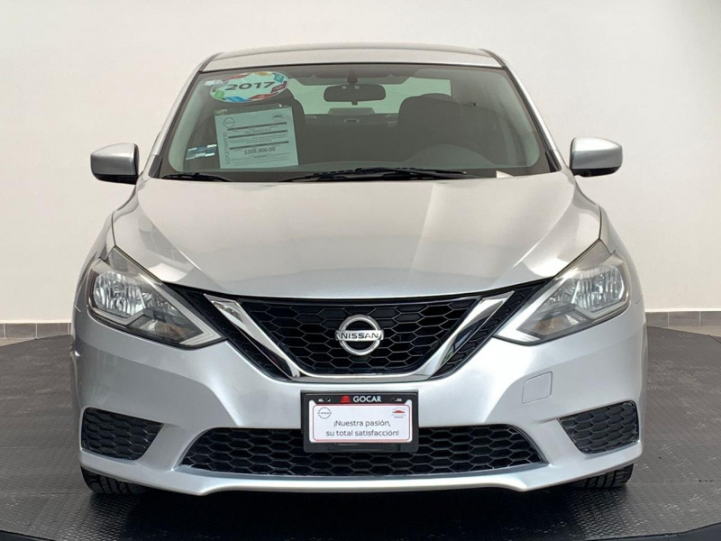 Nissan Sentra 4 pts. Sense, TM6, a/ac., RA-16 (cambio de línea) 2017