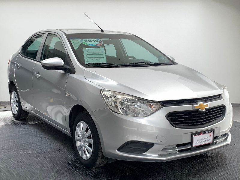 Chevrolet Aveo 4 pts. LS, TM5, a/ac., R-14 (línea nueva) 2018