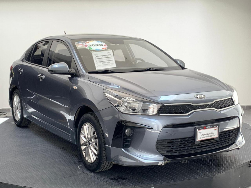 KIA Rio 4 pts. LX, TA, A/ac., VE, RA-15 2020