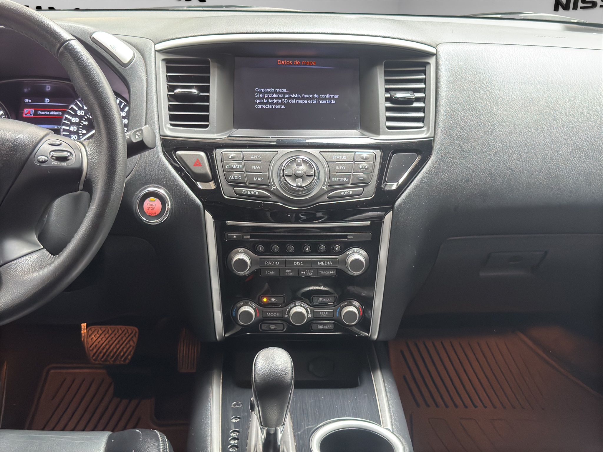 Nissan Pathfinder  5 pts. Advance, TA, piel, QCP, GPS, s. Bose, RA-18 2020