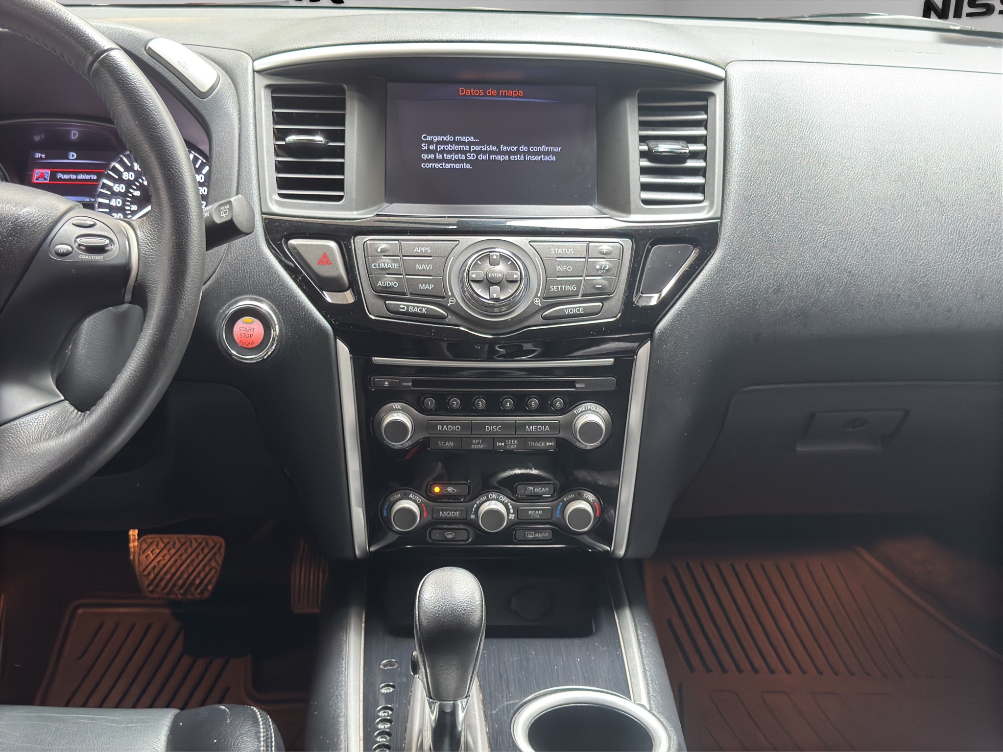 Nissan Pathfinder  5 pts. Advance, TA, piel, QCP, GPS, s. Bose, RA-18 2020