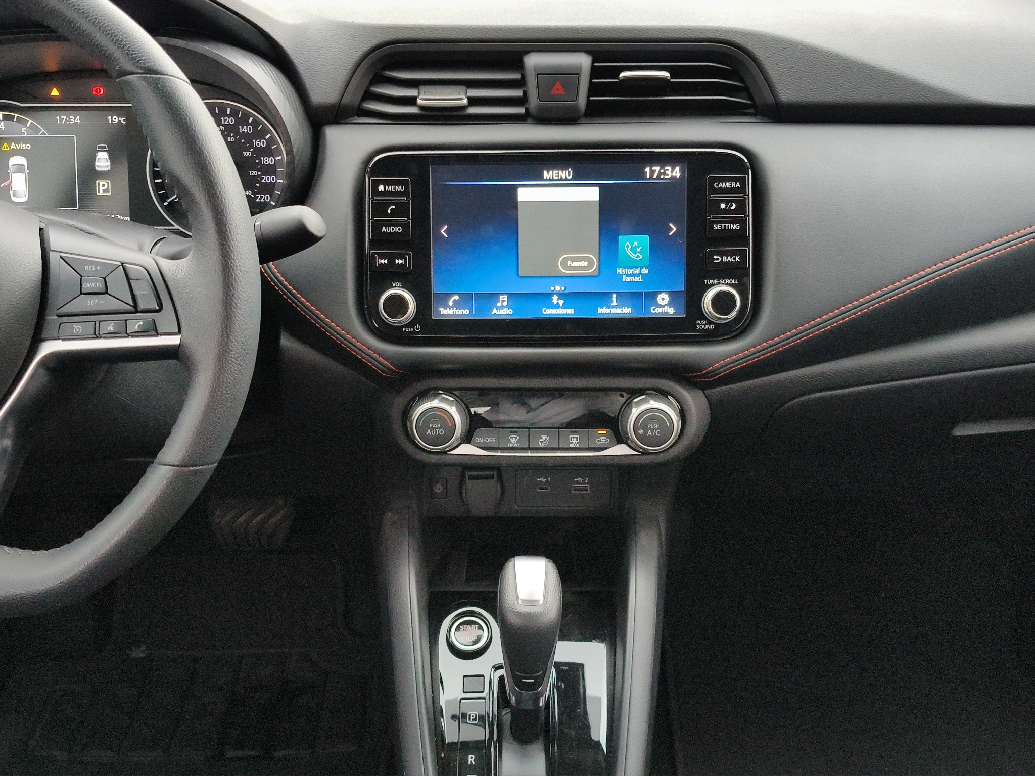 Nissan Versa 4 pts. SR, TA, a/ac. Aut., f. niebla, f. led, spoiler, RA-17 2024