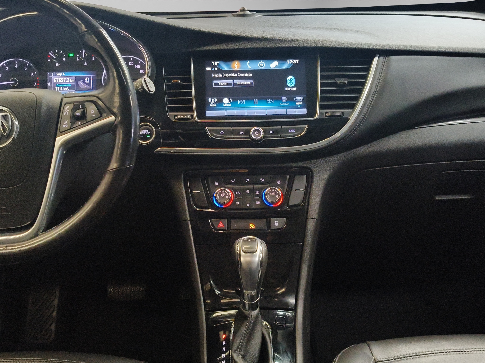 Buick Encore 5 pts. Premium, 1.4T, TA, piel, QC, GPS, f. led, RA-18 (línea anterior) 2019
