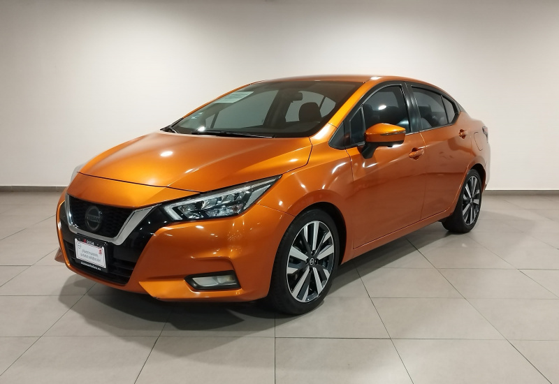 Nissan Versa 4 pts. Platinum, CVT, a/ac. Aut., VE, piel, GPS, f. led, RA-17 2021