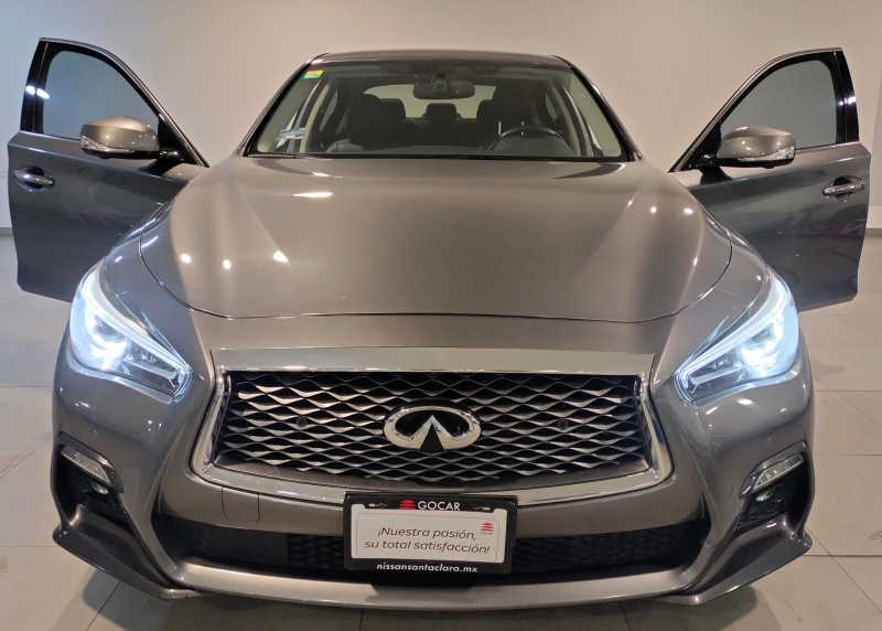 Infiniti Q50 4 pts. HEV, V6, TA, GPS, sist. de autofrenado, RA-19 2021