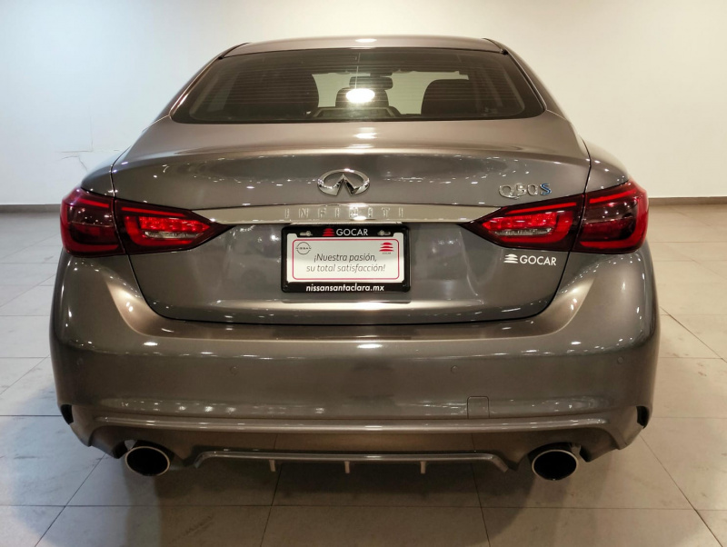 Infiniti Q50 4 pts. HEV, V6, TA, GPS, sist. de autofrenado, RA-19 2021