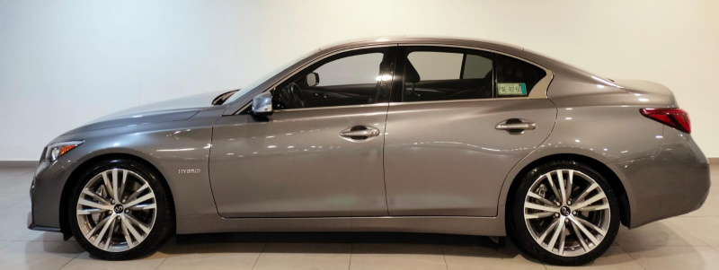 Infiniti Q50 4 pts. HEV, V6, TA, GPS, sist. de autofrenado, RA-19 2021