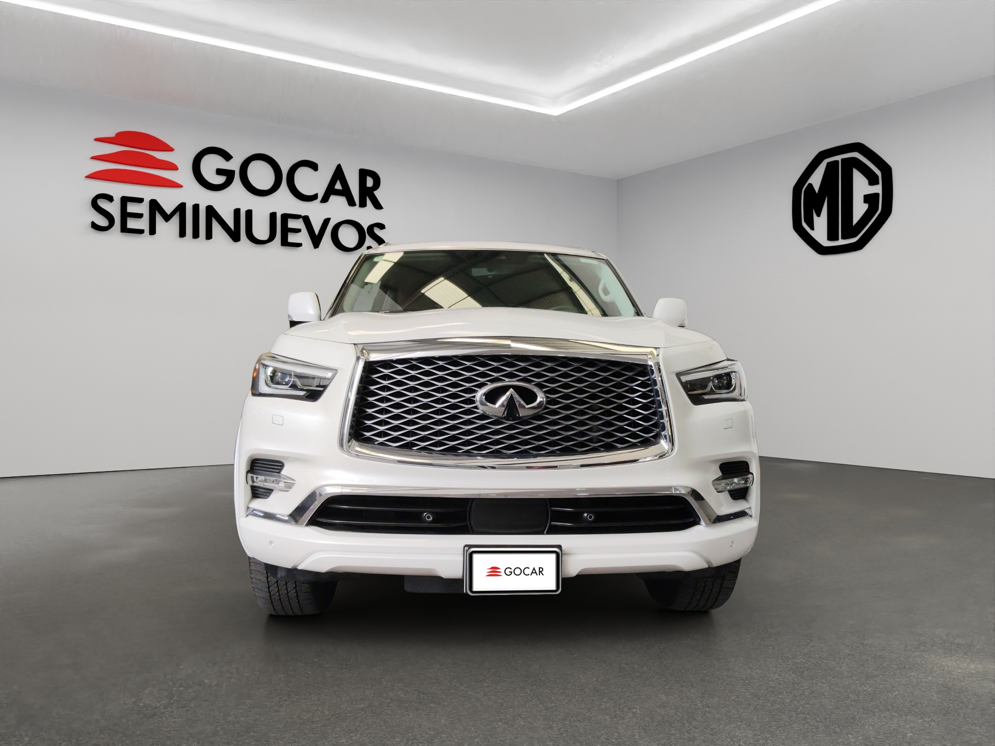 Infiniti QX80  4x4 5 pts. V8, TA, piel, QC, s. Bose, 7 y 8 pas., RA-22 (línea anterior) 2024