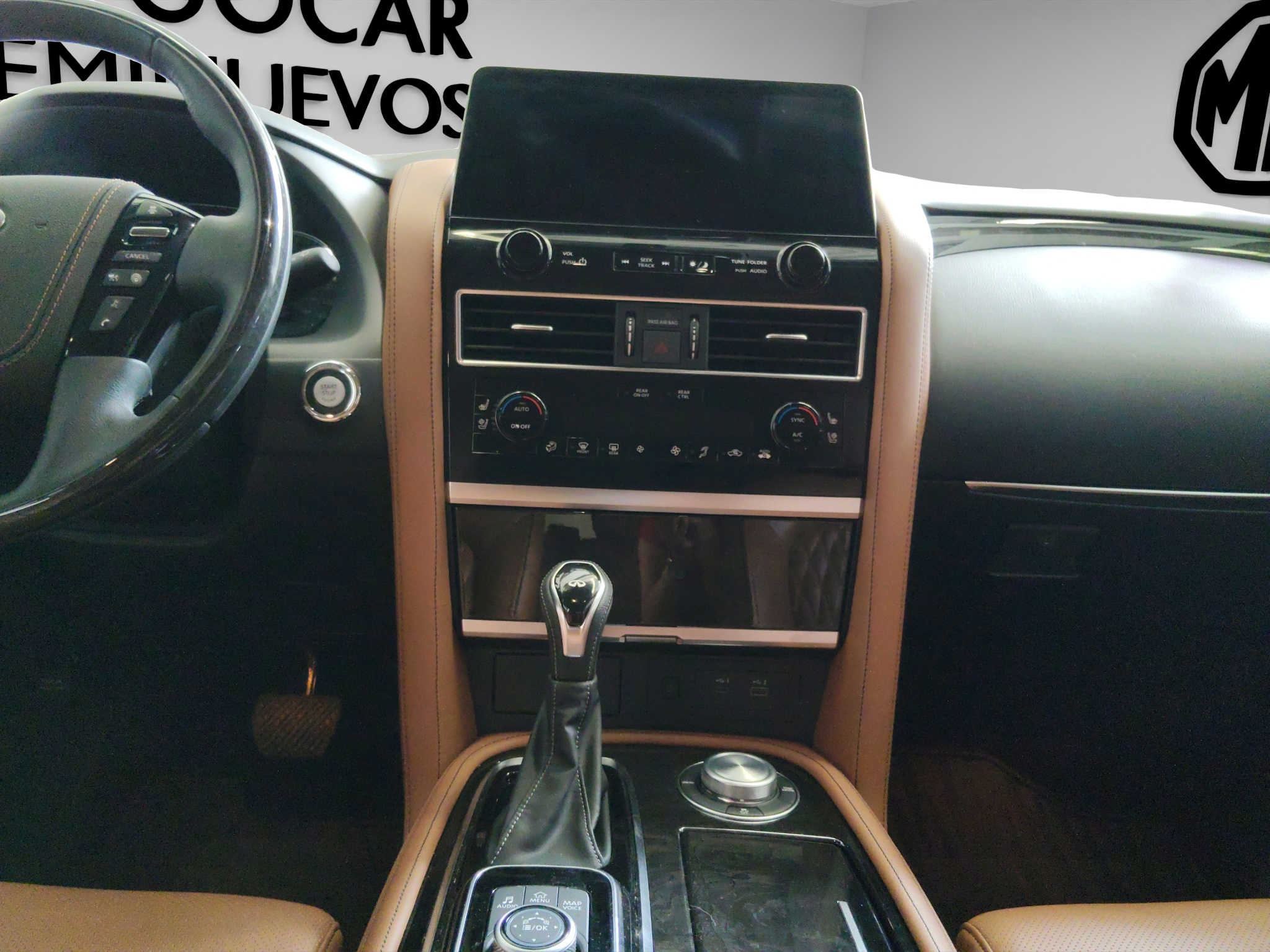 Infiniti QX80  4x4 5 pts. V8, TA, piel, QC, s. Bose, 7 y 8 pas., RA-22 (línea anterior) 2024