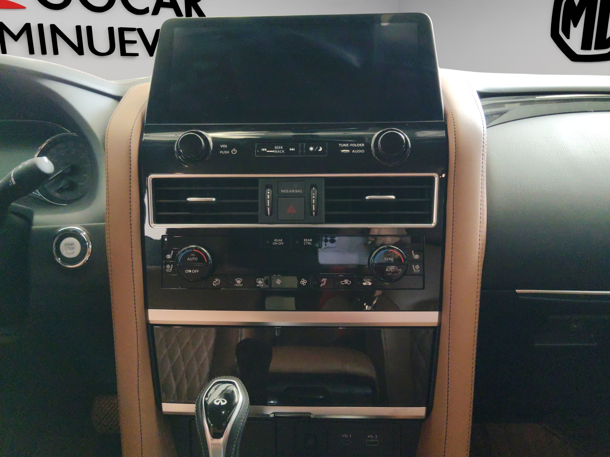 Infiniti QX80  4x4 5 pts. V8, TA, piel, QC, s. Bose, 7 y 8 pas., RA-22 (línea anterior) 2024