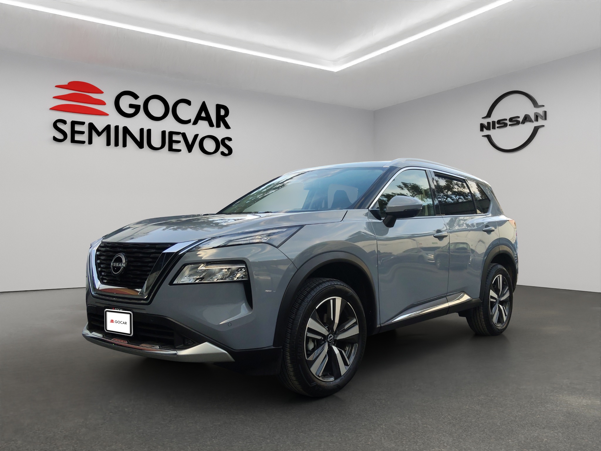 Nissan X-Trail  5 pts. Platinum Plus, TA, piel, QCP, GPS, ADAS, RA-19 2025