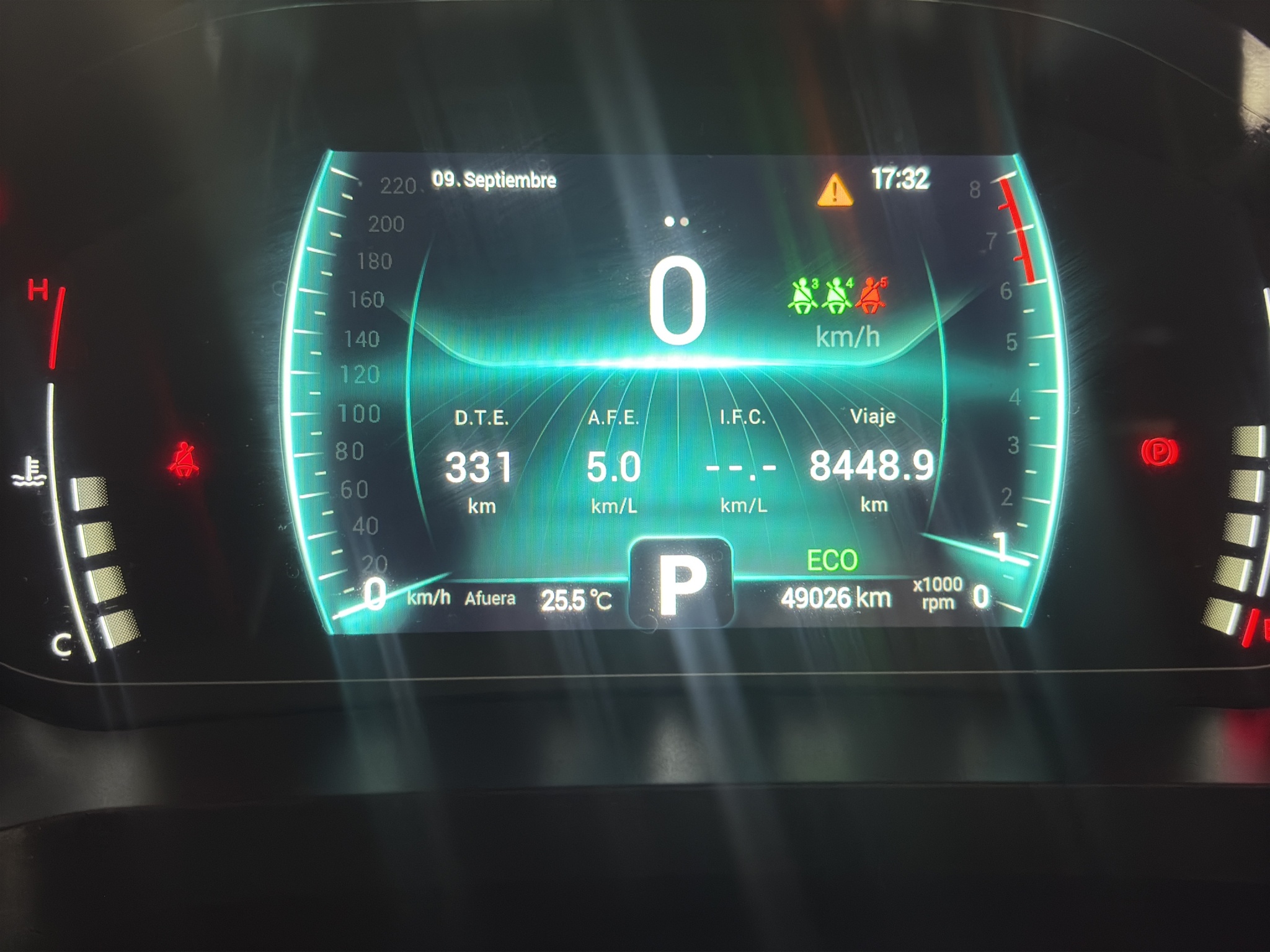 Chirey Tiggo 7 Pro VUD Atrás 12