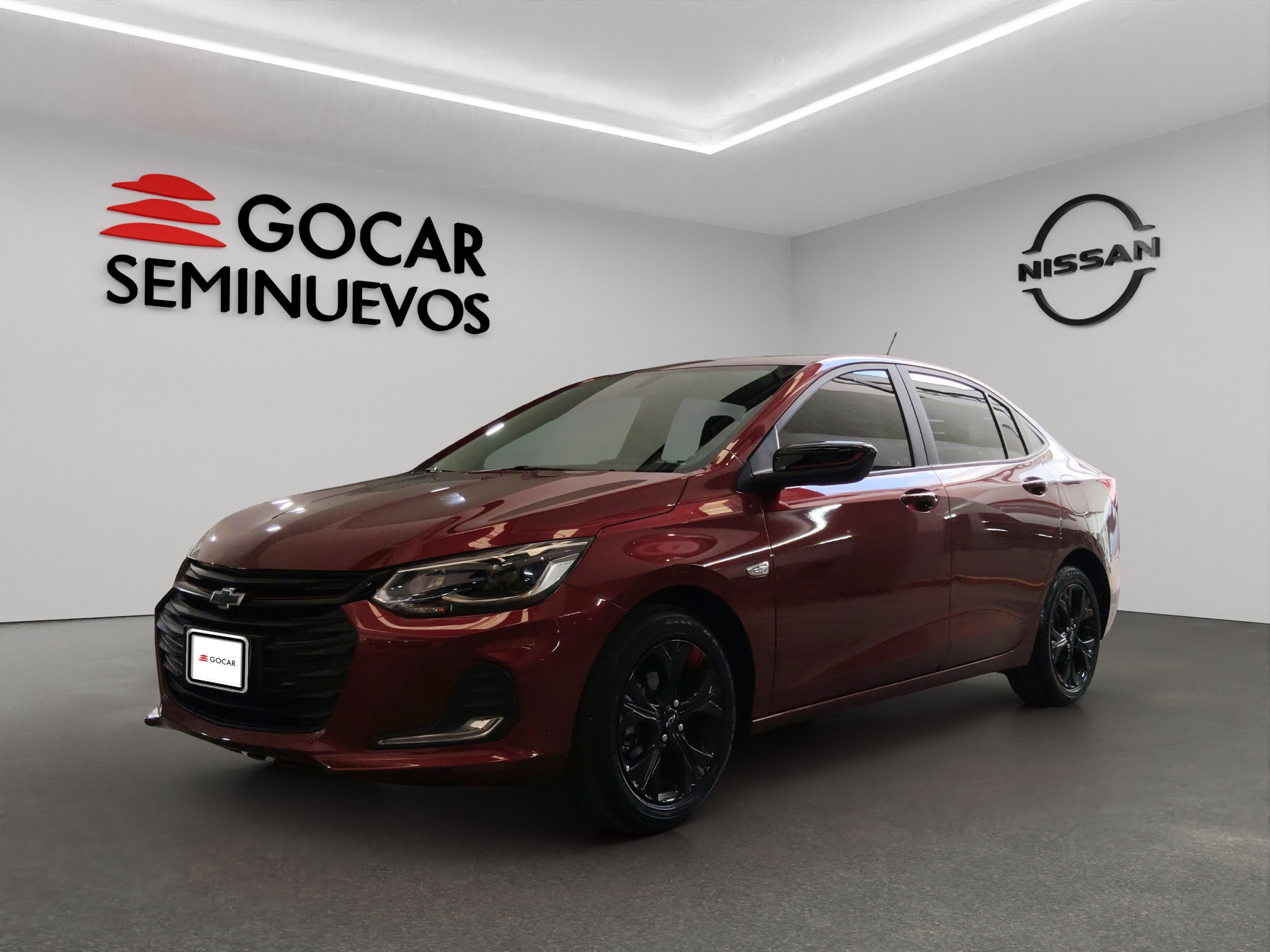 Chevrolet Onix 4 pts. Premier Red Line, 1.0T, TA, a/ac. Aut., VE, QC, BA, f. led, RA-16 2023