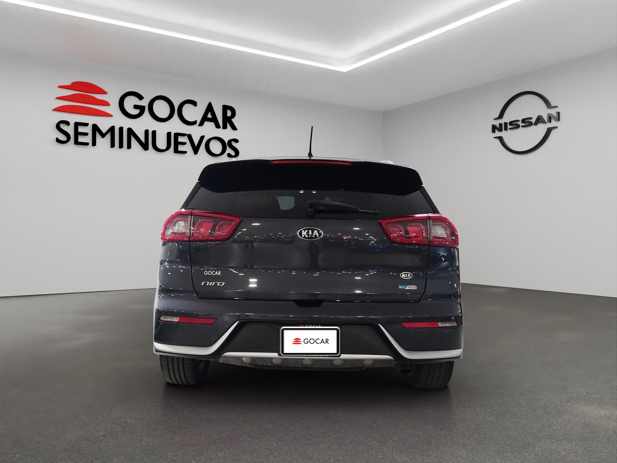 KIA Niro VUD 5 pts. EX, HEV, TA, a/ac., piel, QC, f. xenón, RA-18 2017