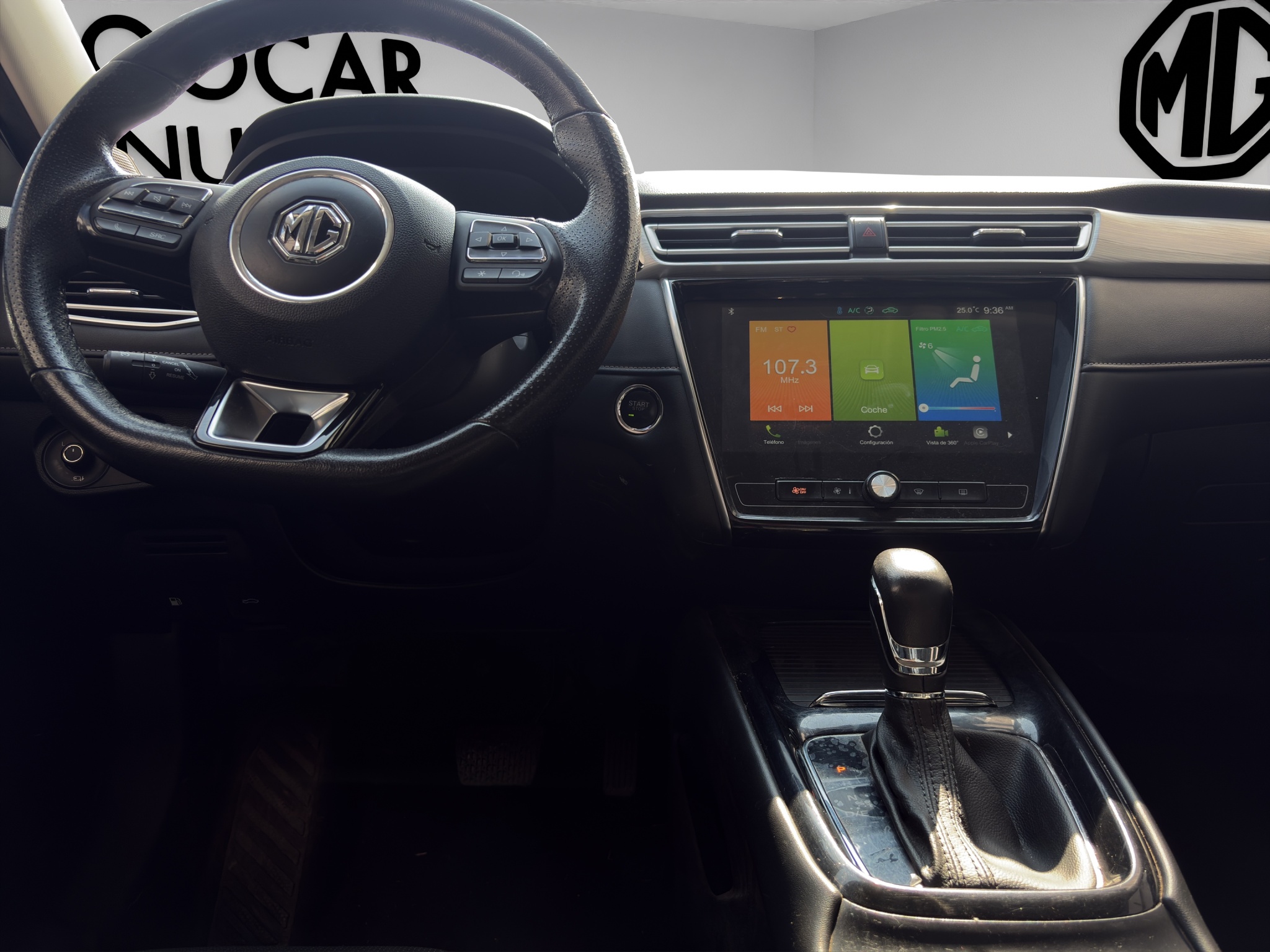 MG MG5 4 pts. Elegance, 1.5l, TM5, VE, piel, QC, RA-16 (línea anterior) 2024