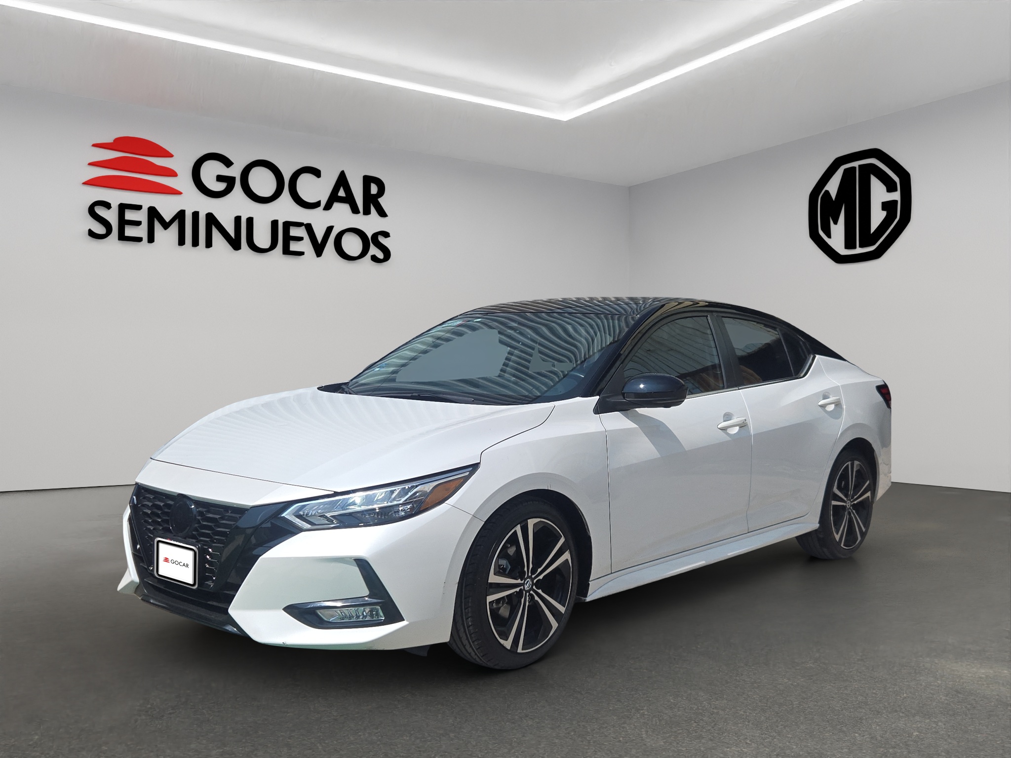 Nissan Sentra 4 pts. SR Platinum, TA, a/ac. Aut., piel, QC, s. Bose, f. led, RA-18 2023