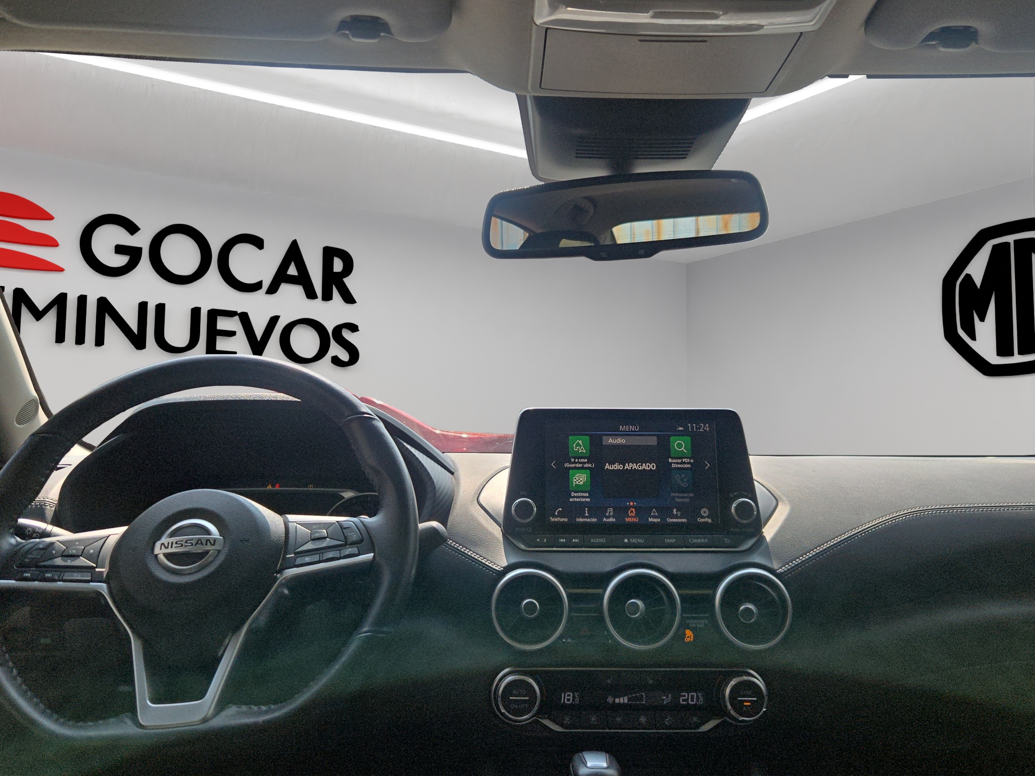 Nissan Sentra 4 pts. SR Platinum, TA, a/ac. Aut., piel, QC, s. Bose, f. led, RA-18 2023