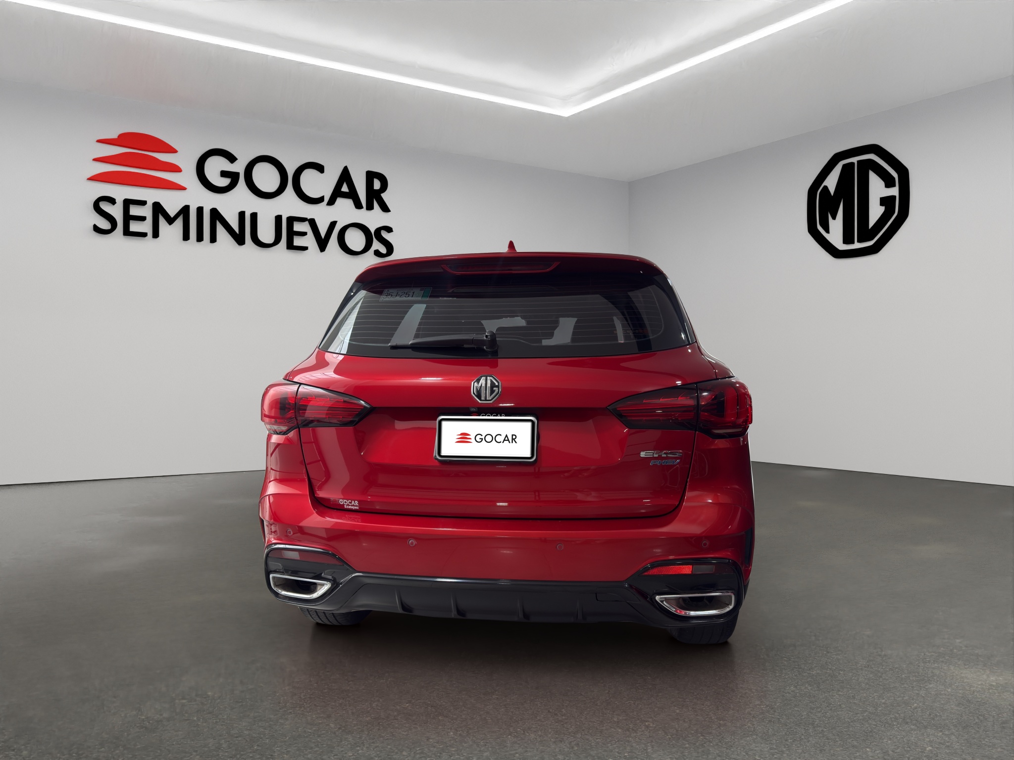 MG HS  5 pts. e Trophy, PHEV, TA, piel, TP, cámara 360°, RA-18 (línea nueva) 2024
