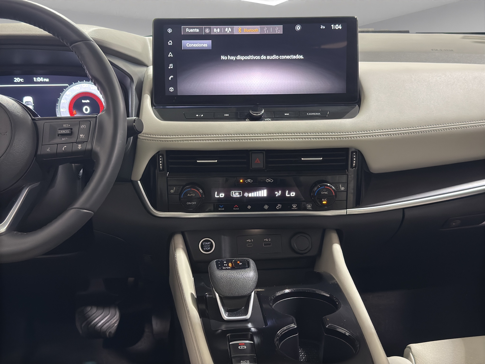 Nissan X-Trail  5 pts. Platinum Plus, TA, piel, QCP, GPS, ADAS, RA-19 (línea nueva) 2023