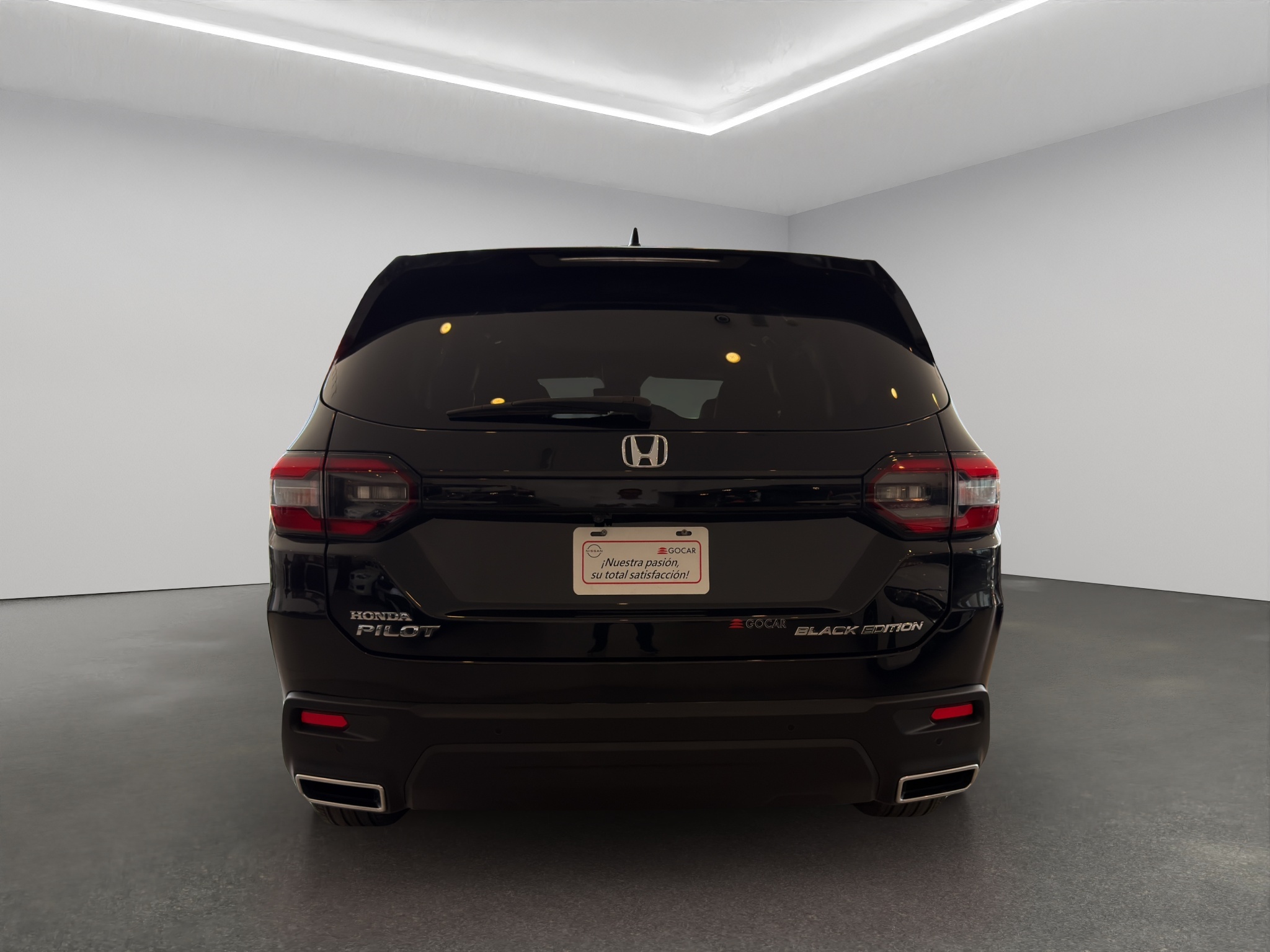 Honda Pilot  5 pts. Black Edition, 3.5l, TA, piel costuras rojas, QCP, RA-20 negro 2025