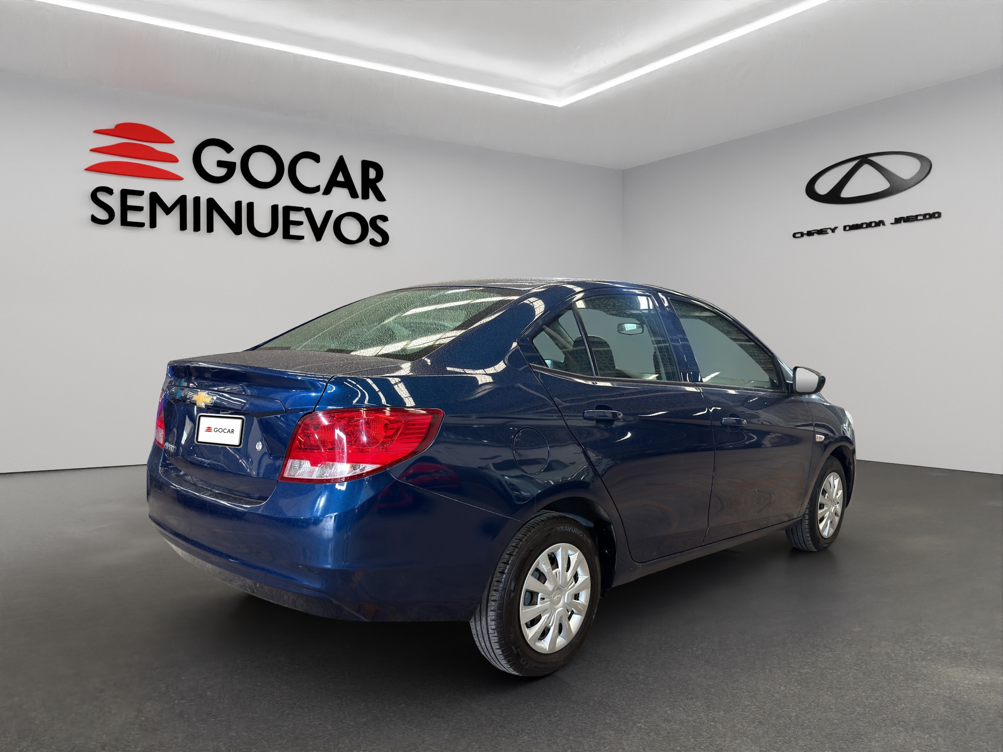 Chevrolet Aveo 4 pts. LS, TM5, a/ac., R-14 (línea anterior) 2023