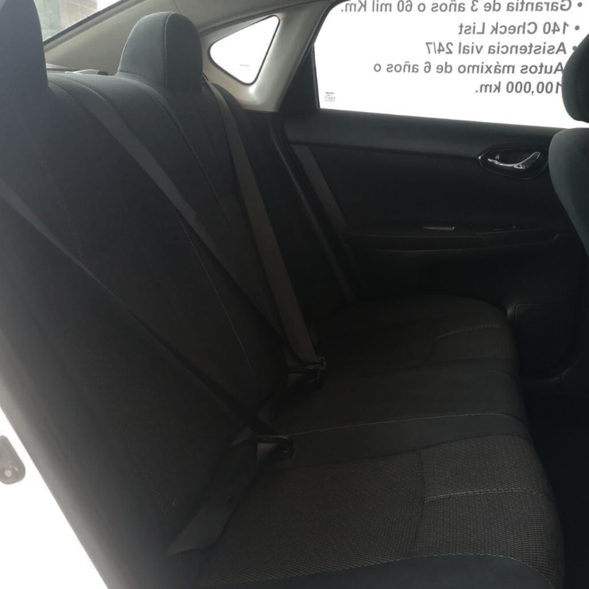 Nissan Sentra 4 pts. Sense, TM6, a/ac., RA-16 2018