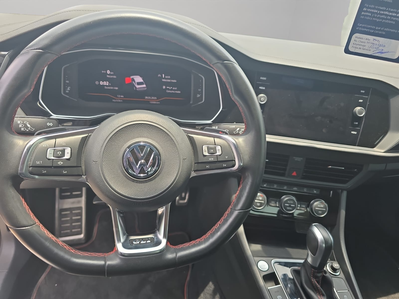 VOLKSWAGEN JETTA Asientos 12