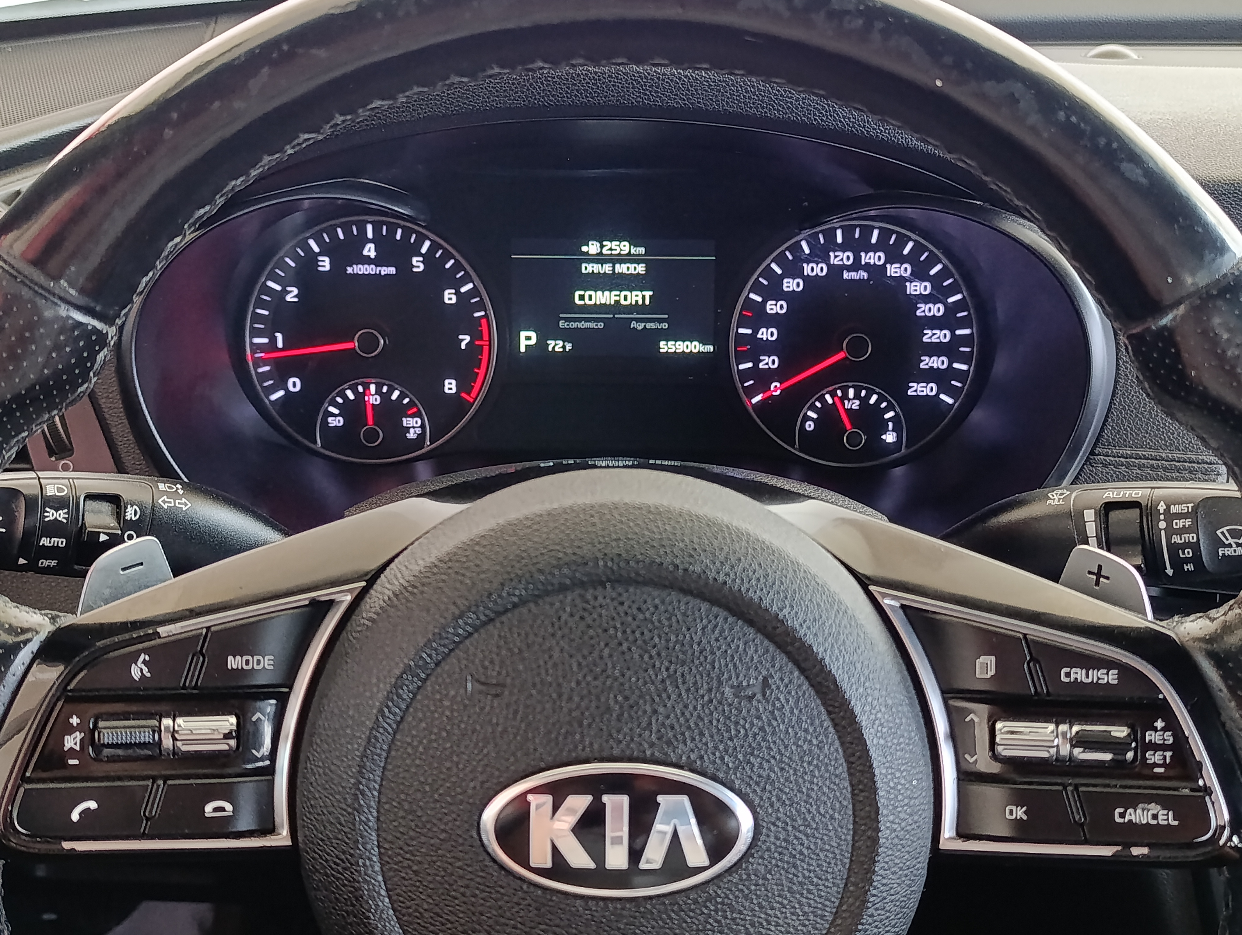 KIA Optima Tablero 10