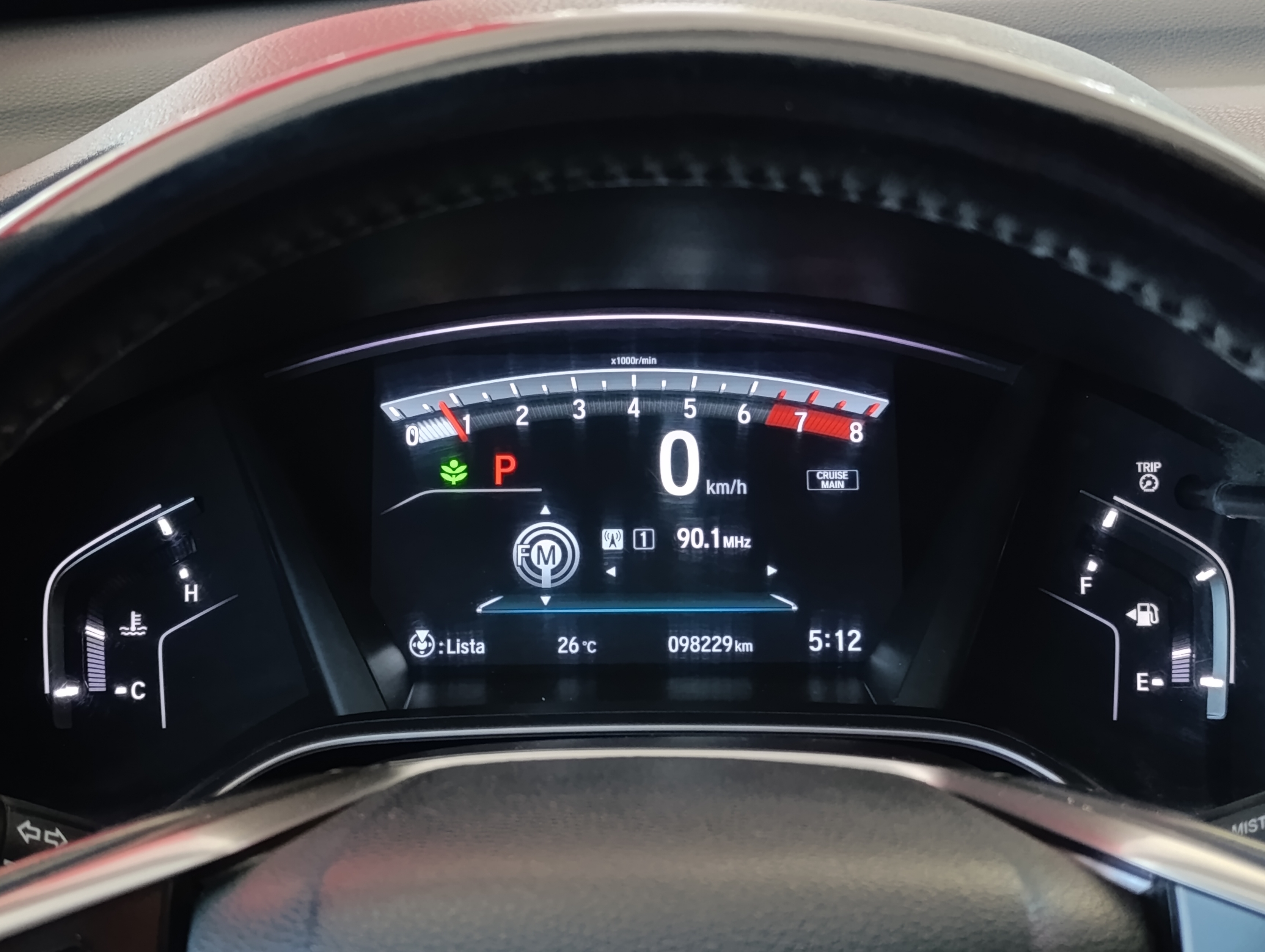 Honda CR-V Atrás 9