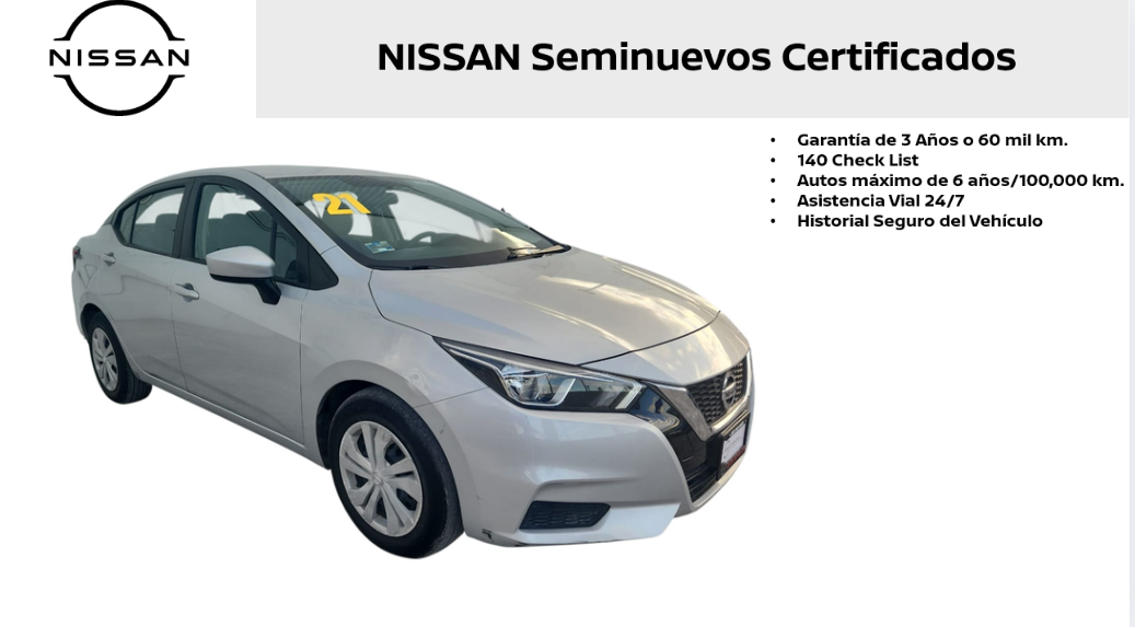 Nissan Versa Asientos 4