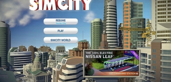 Nissan leaf simcity