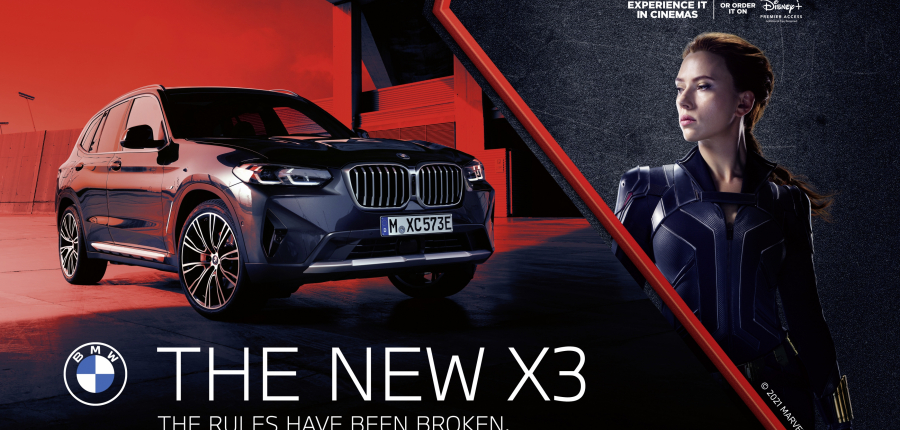 VIDEO: EL BMW X3 Y SERIE 2 GRAN COUPÉ SE UNEN AL UNIVERSO DE MARVEL EN “BLACK WIDOW”