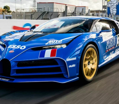 Así es el Bugatti Centodieci que fue construido como tributo al EB 110 S de Le Mans