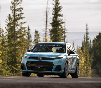 Honda CR-V e:FCEV, listo para competir en la legendaria Pikes Peak Hill Climb