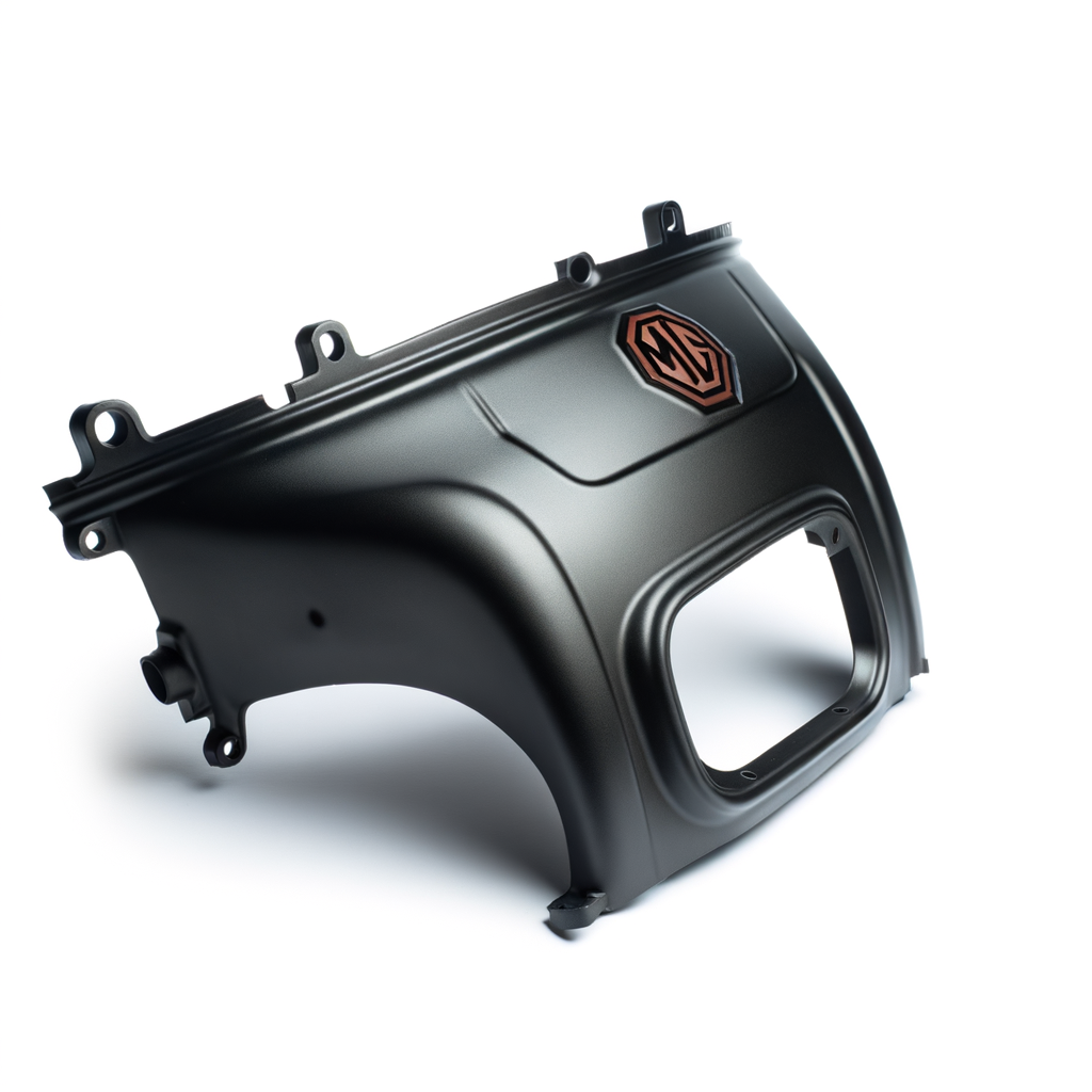 FINISHER-FRT BPR de la marca RN-REFACCIONES MG es un embellecedor frontal diseñado para brindar un acabado estético y protección adicional al parachoques delantero de vehículos